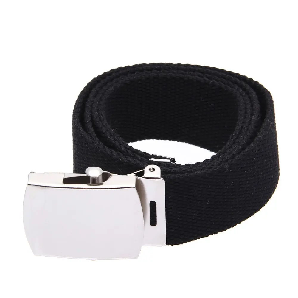 Doek Riem Tailleband Band Riem Zwart Heren 38Mm