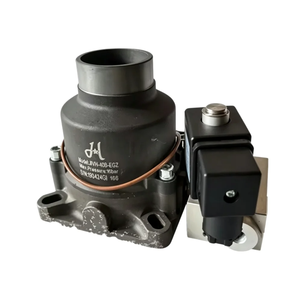 JIVH‑40B‑EGZ Intake Unloading Valve Assembly Fit Scoro SCR20A Screw Air Compressor Complete Solenoid Relief Control Module