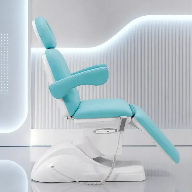 Electric Beauty Bed Folding Tattoo Chair Dental Treatment Table Adjustable Massage Couch for Spa Clinic Use Free