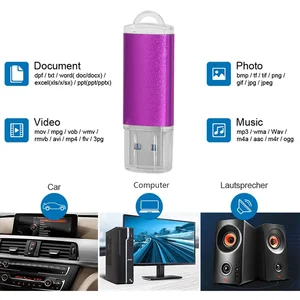 NUEVA unidad de metal Pen Metal USB 8GB Drive flash USB 64 GB 128 GB Condiciones de transmisión de tarjeta de memoria USB de alta velocidad de alta velocidad 8 mejores ventas Tarjeta USB - №5