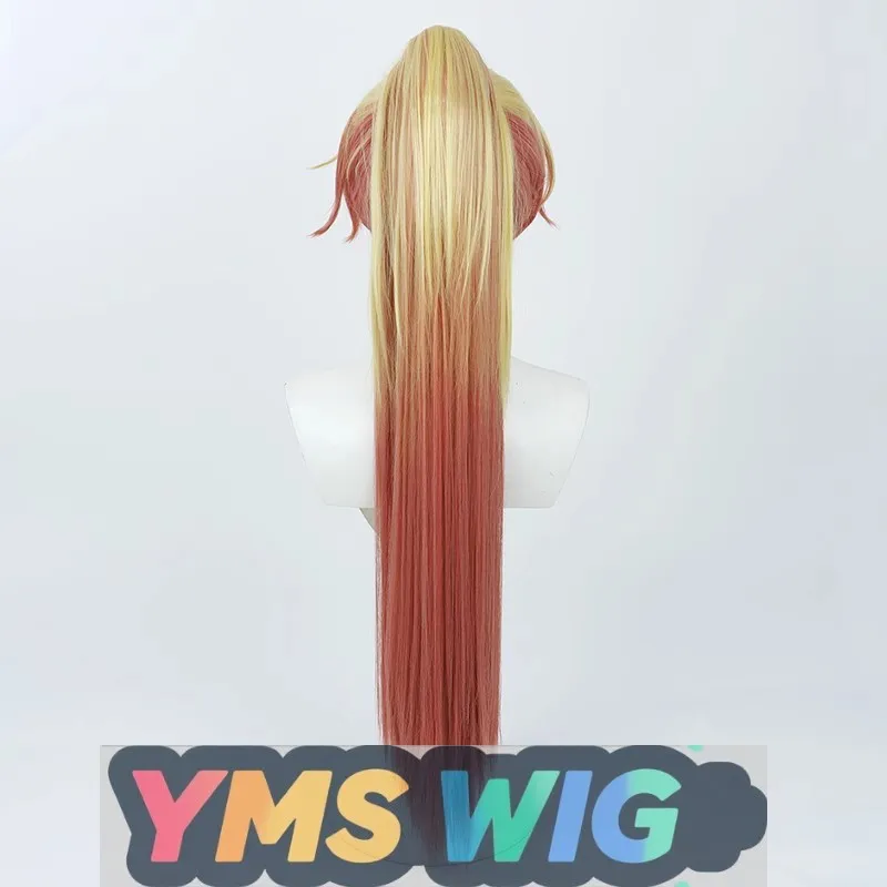 【YMS WIG】วิกผมคอสเพลย์เท็นมะ ทสึคาสะ รุ่นเวิลด์แพลน คัลเลอร์ฟูล สเตจ ลองแฮร์ แบบเปลี่ยนเพศได้ ผู้หญิง หนังศีรษะเหมือนจริง