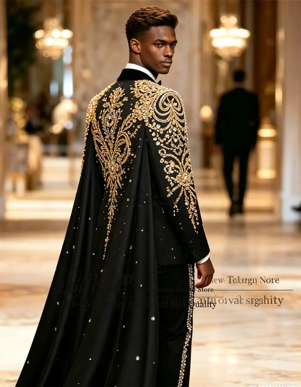 Men'S Grooming Daily - High End Ornament Diamond Tuxedos Men