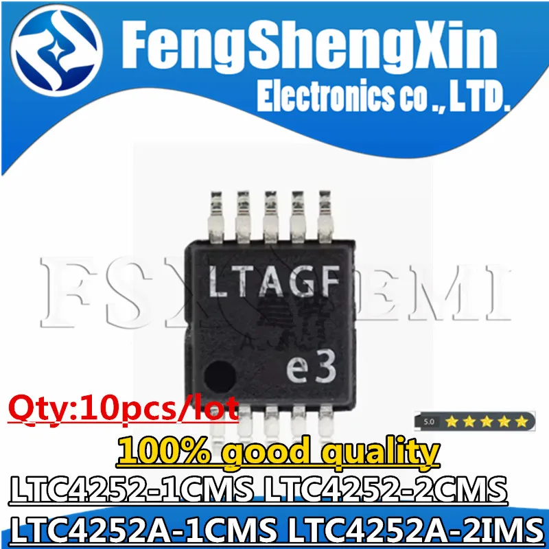 

10pcs LTC4252-1CMS LTRS LTC4252-2CMS LTWQ LTC4252-1IMS LTC4252-2IMS LTC4252A-1CMS LTAFX LTC4252A-2IMS LTAGF LTC4252A-1IMS MSOP