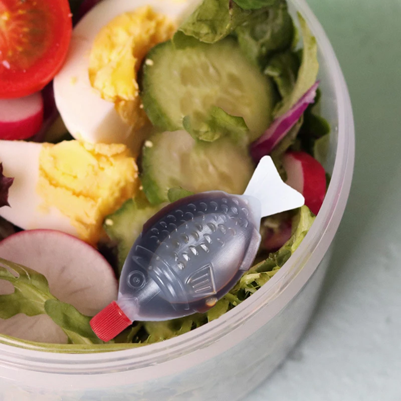 Mini Seasoning Sauce Bottle Portable Tomato Ketchup Bottle Salad Dressing Container for Bento Lunch Box Kitchen Jars