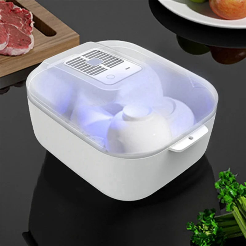 

HHO-Smart Defroster For Thawing Of Defrosting Tray For Meat - Home Use Temperature Control Device With Draining Basket