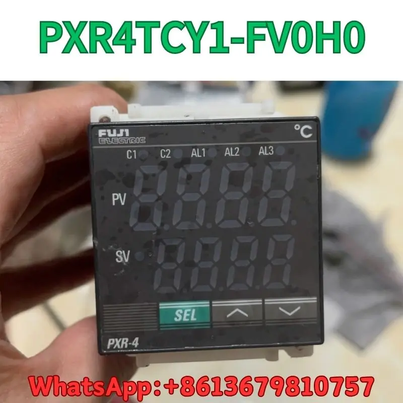 

second-hand PXR4TCY1-FV0H0 temperature controller test OK Fast Shipping