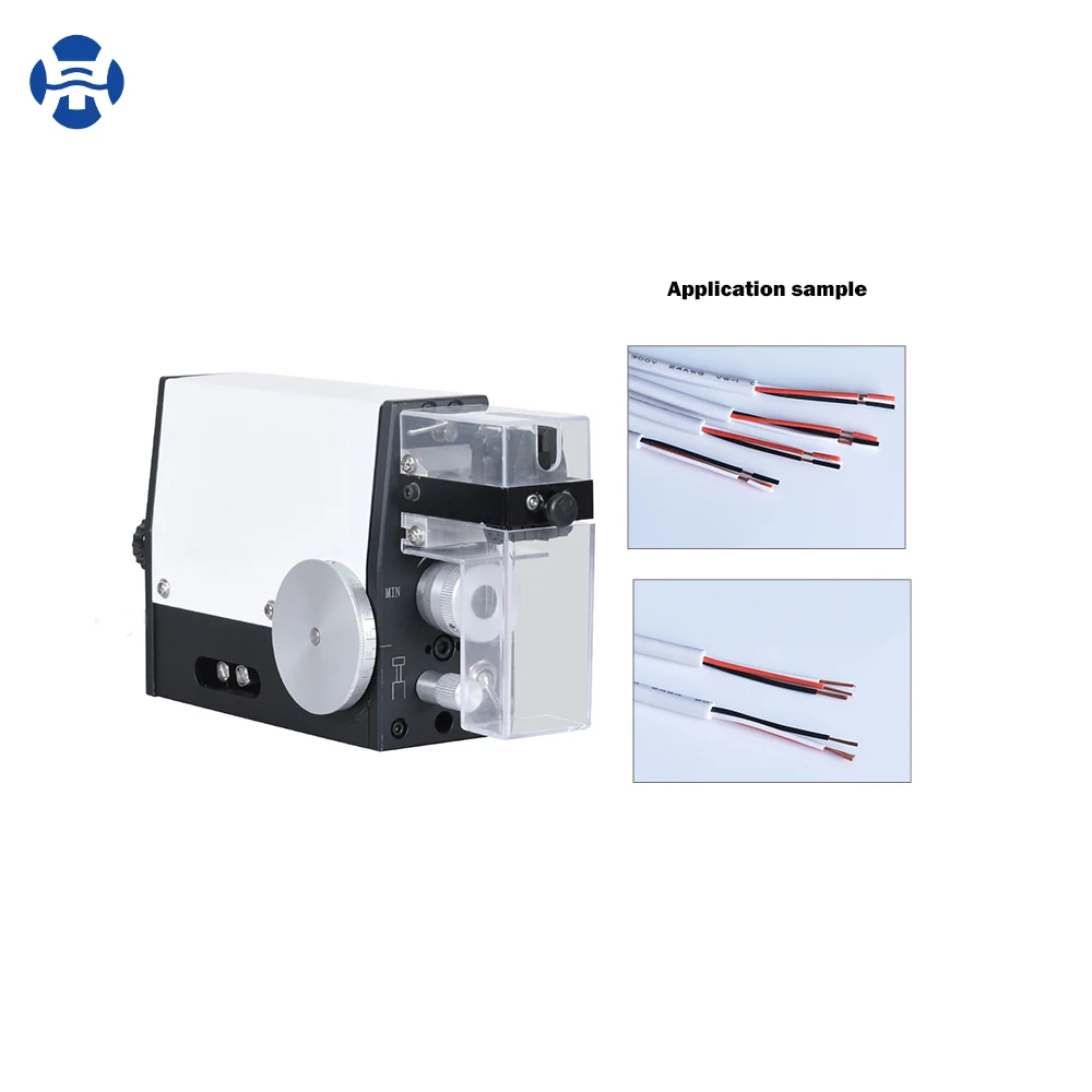 Electric Wire Stripping Machine Purely Pneumatic Multi-Core Cable Peeling for 1 -18mm Length  Wire Diameter Within 2.5mm²