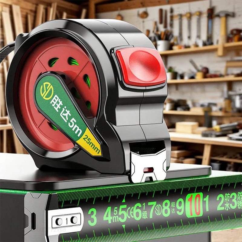 5/7.5/10M Steel Tape Measure Household Thickened Hardened Meter Ruler Wear-resistant Anti Drop Mini Automatic Locking Ruler Tool