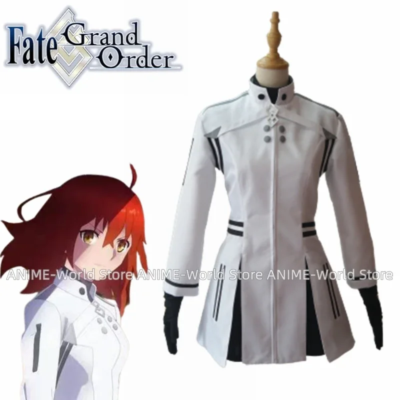 

Anime Fate Grand Order 2 FGO Fujimaru Ritsuka Cosplay Costume Custom Made Girl School Uniforms