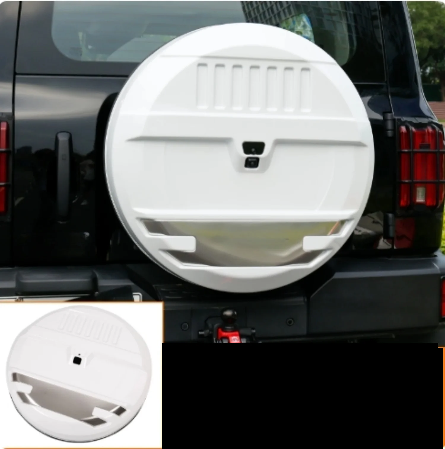 Car Spare Tire Cover for Great Wall GWM Tank 300 Rear Spare Tire Protective Cover Accessories