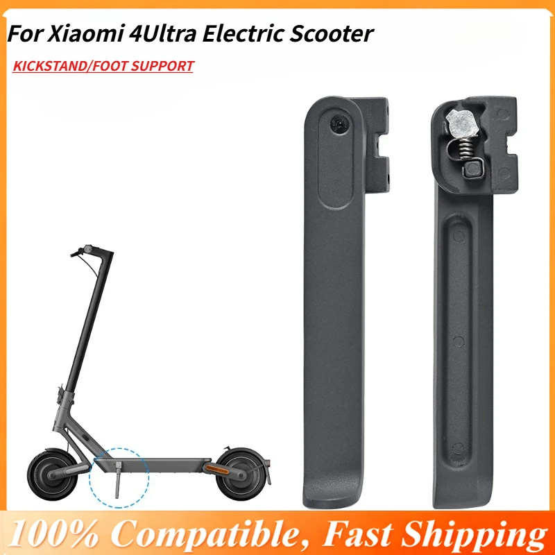 Robuster Parkständer für Xiaomi 4Ultra Elektroroller, stabiler Seitenständer, Stützhalterung im Stativstil, Dunkelgrau