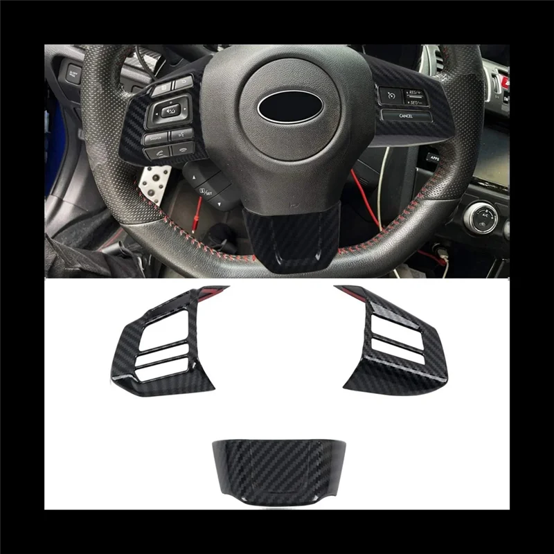 

Steering Wheel Trims Steering Wheel Sequins Trim Frame Spare Parts Accessories Parts For Subaru WRX Tsi 2014-2021