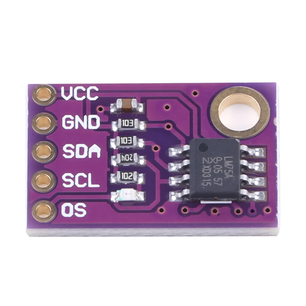 LM75A CJMCU-75 Temperature Sensor Module High Speed I2C IIC Interface High Precision Development Board for Arduino