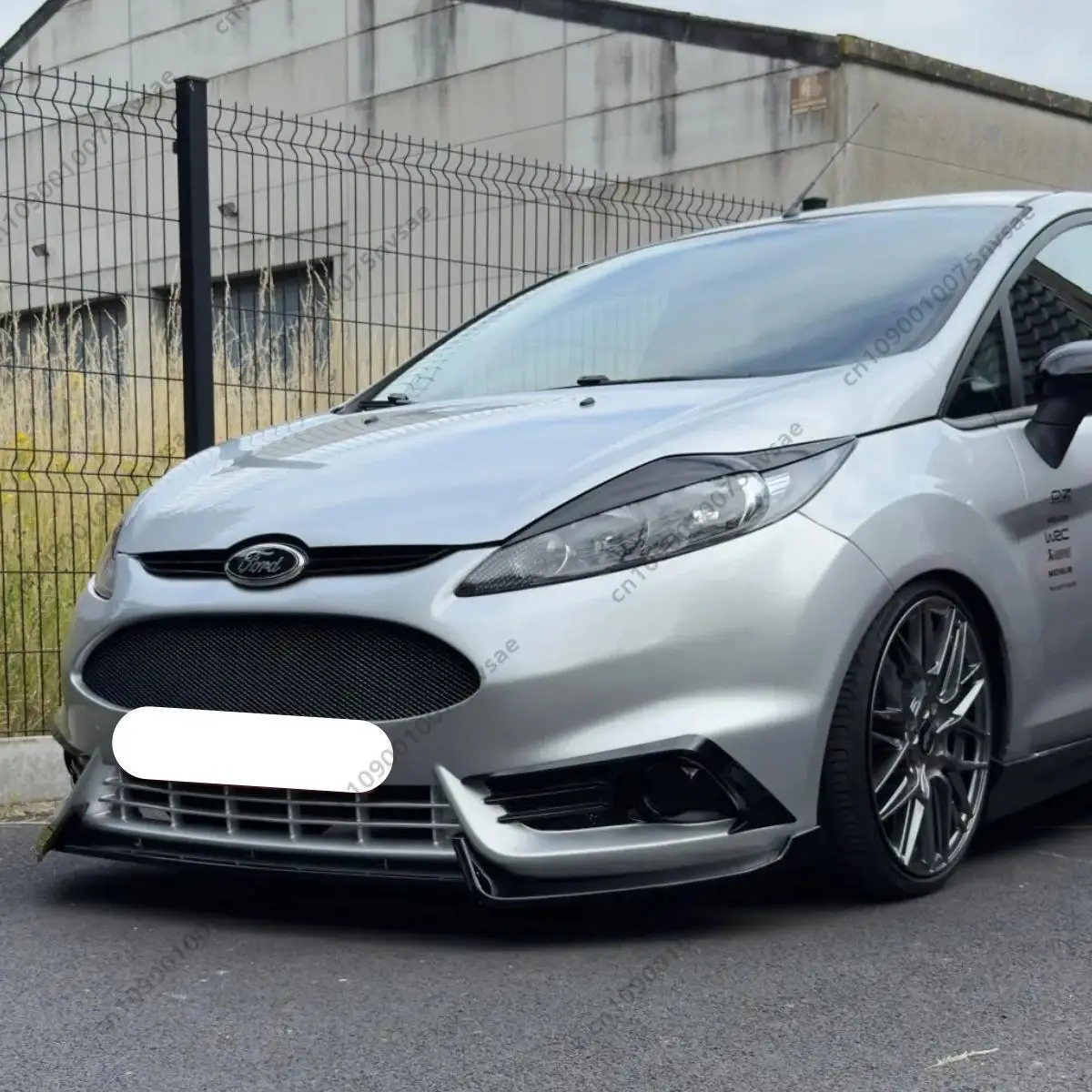Spoiler Dianteiro (Lip Splitter) para Ford Fiesta ST MK7 2013-2017 - Difusor e Protetor Inferior (Avental) - Kit de Tuning e Acabamento para Carroceria