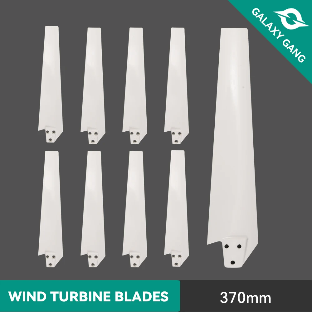 370mm Blades For Horizontal Wind Turbine 2000W 2KW Wind Generator Accessories DIY Blades For Home Use