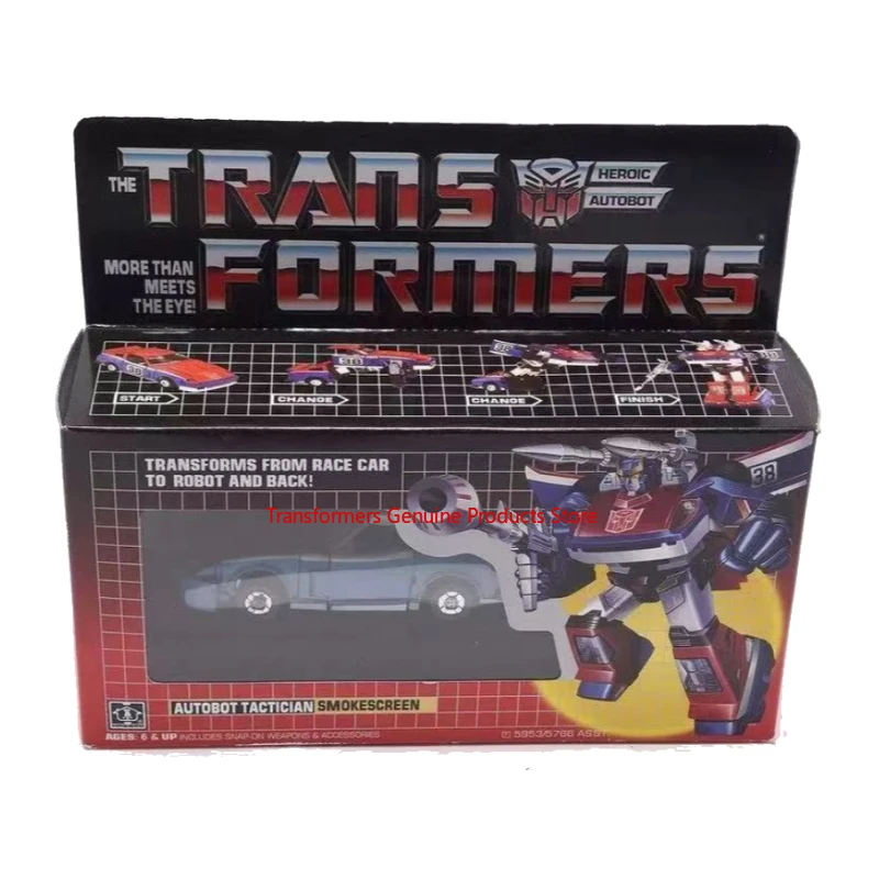 

In Stock Transformers G1 Latin American Edition Series IGA Mexican Edition Smokescreen Model collect Holiday Gifts Figure