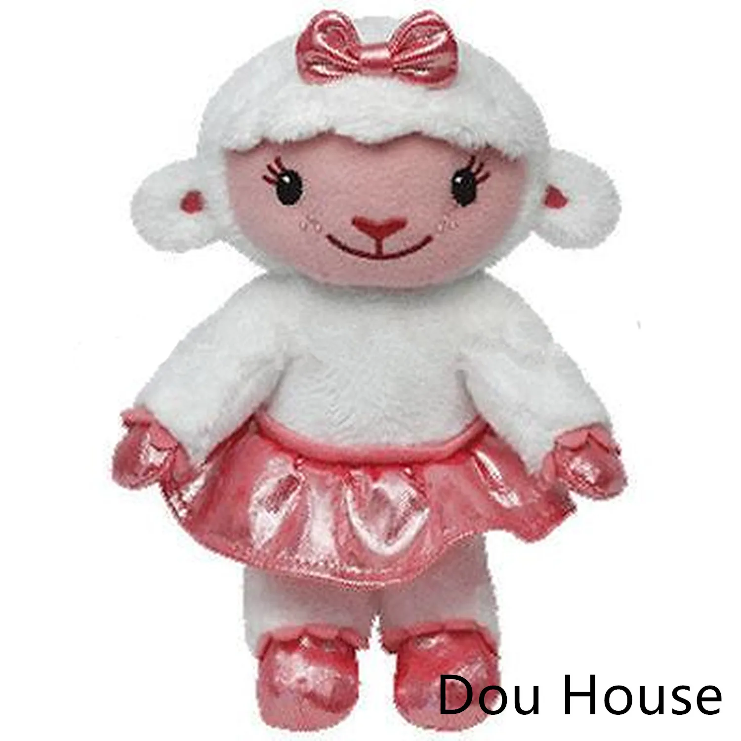 

Новая милая плюшевая игрушка-овечка в стиле аниме, 15 см, для детей, подарок для малышей