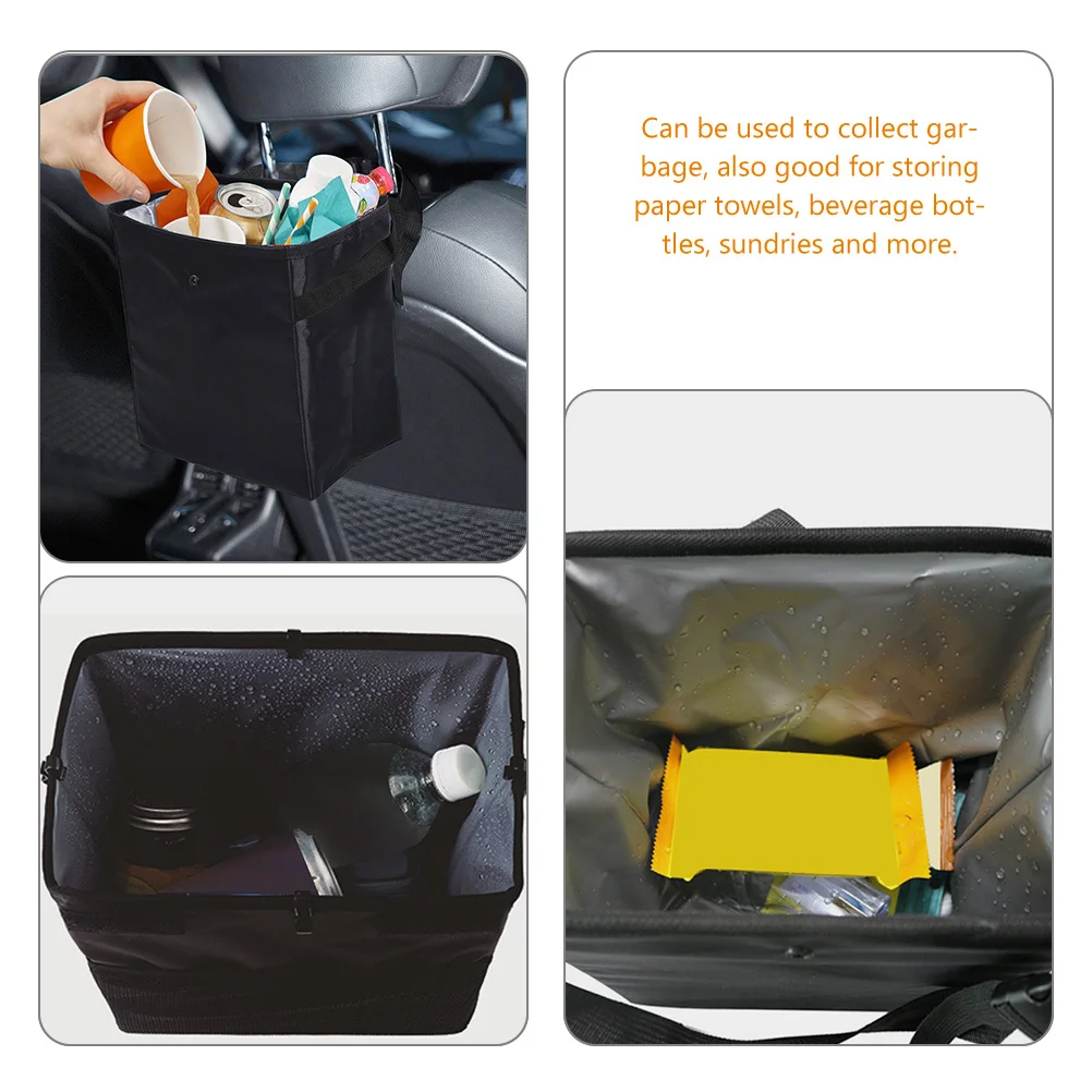 

Car Garbage Can Leak-Proof Durable Organizer for Drivers Travelers Keep Car Neat and Tidy Auto Trash Trash Bag