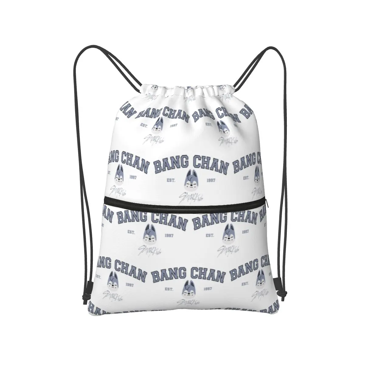 

Рюкзаки Bang Chan, многофункциональные портативные сумки на шнурке, спортивная сумка, сумки для книг для мужчин и женщин, школьные