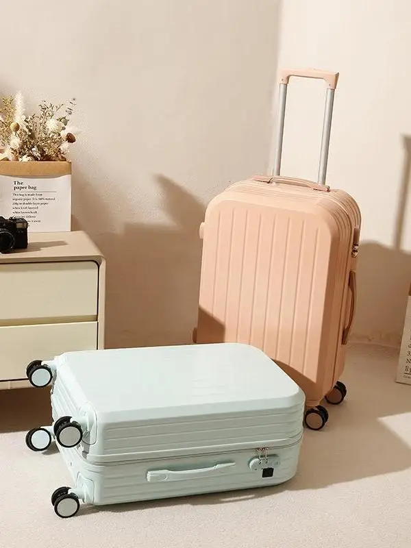 valise-de-voyage-legere-et-durable-pour-femmes-20-pouces-bagage-a-main-style-decontracte-design-simple-materiau-abs-pc-avec-poignee-telescopique