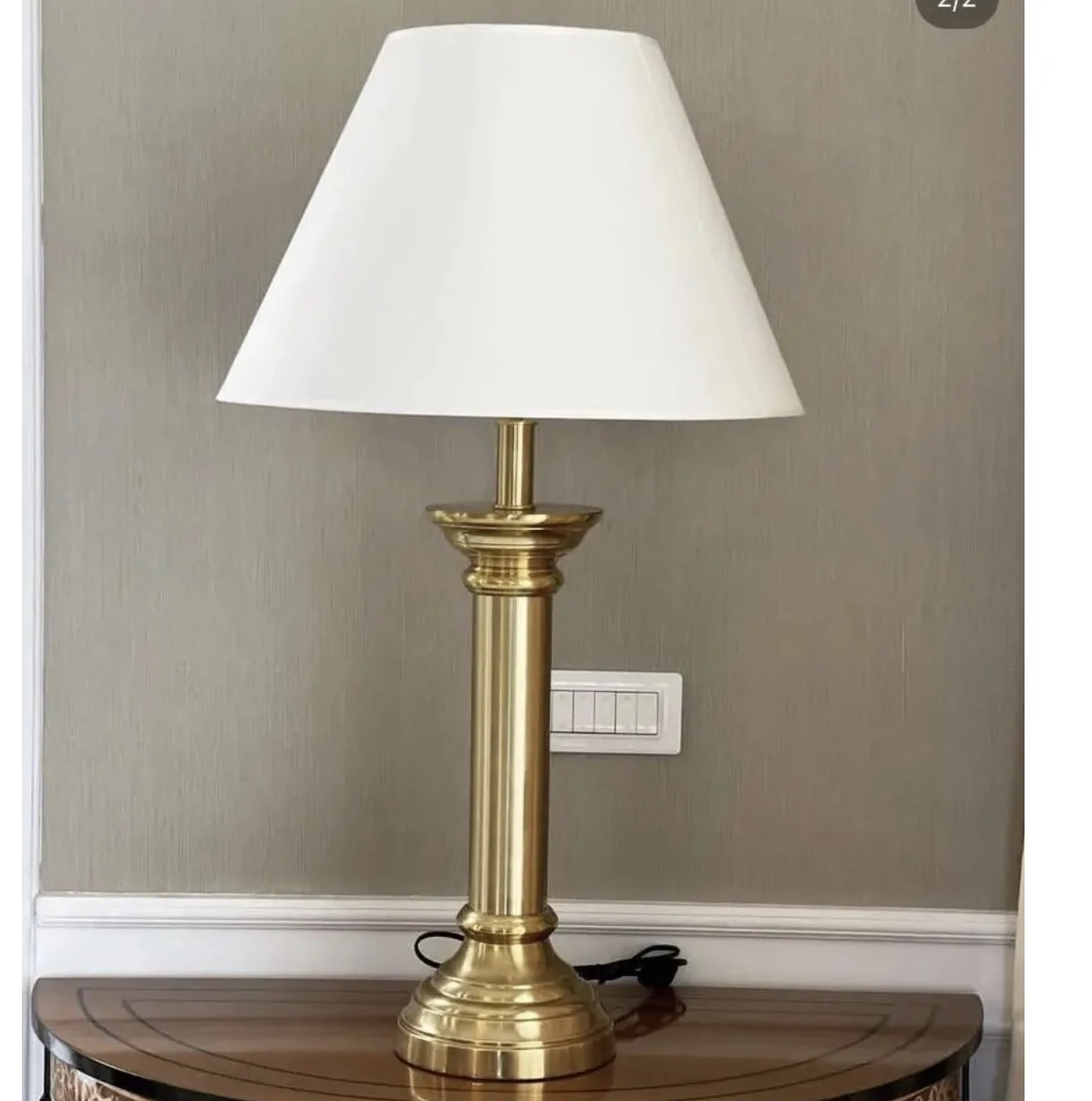 

Solid Brass Table Lamp Copper Desk Light Reading Lamp Brass Finish standing lighting