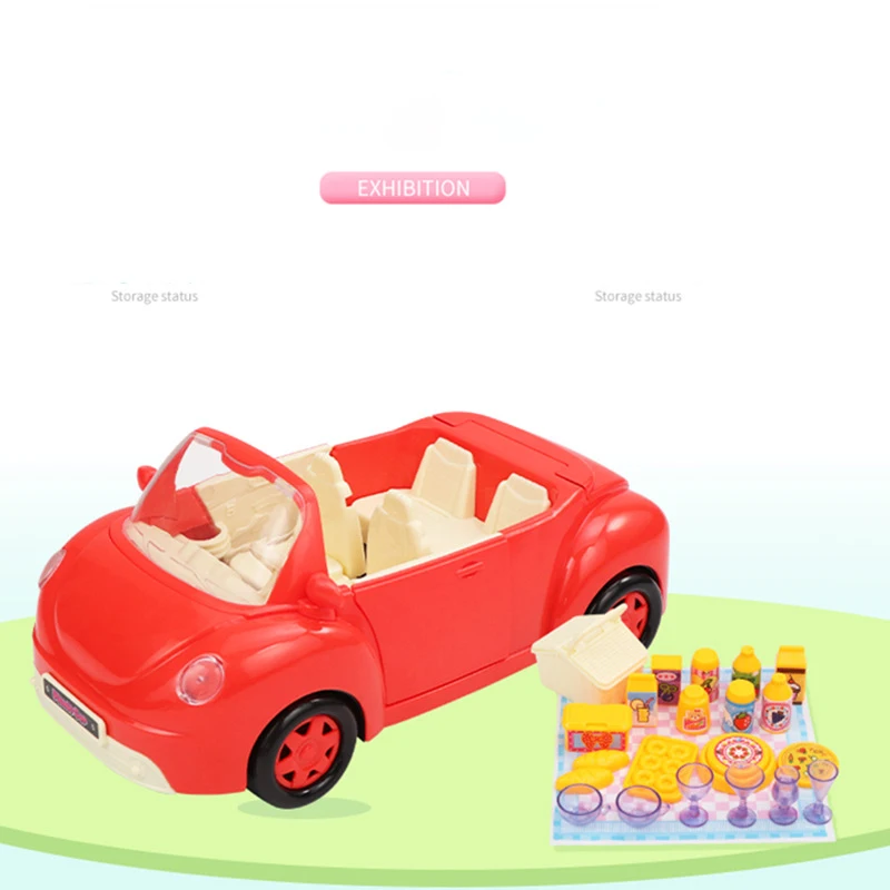 Set mainan mobil piknik anak-anak, mobil mainan simulasi berkemah piknik Set mobil simulasi berkemah piknik