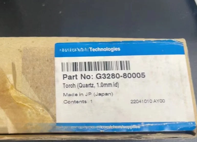 FOR Agilent G3280-80005 ICPMS Torque Tube Quartz Torch Tube NEW 1 PIECE