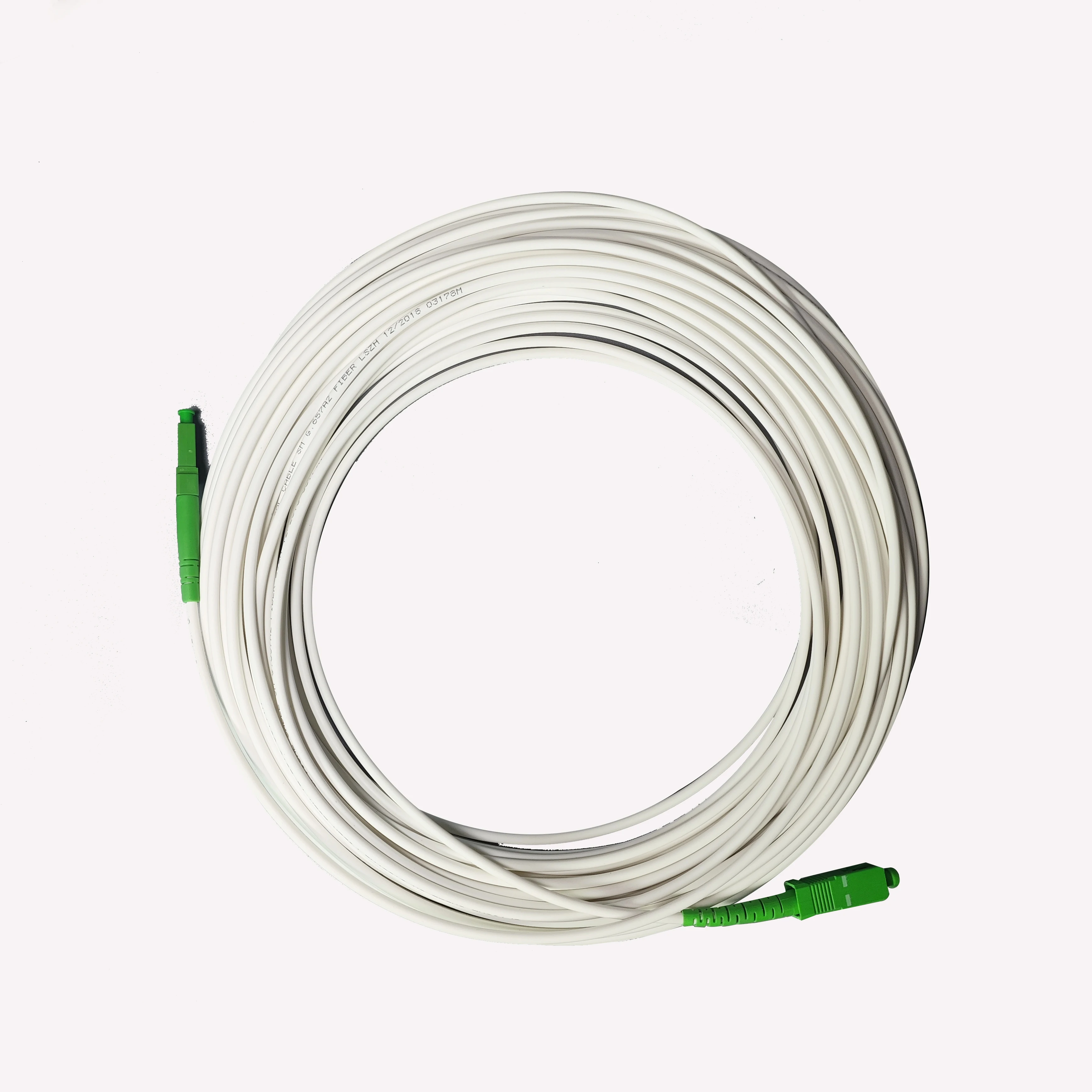 5Meters Cable Fibra Optica SC/APC-LC/APC Single Mode Indoor FTTH Fiber Optic Cables Optical Fiber Cable For SFP Extension Cord