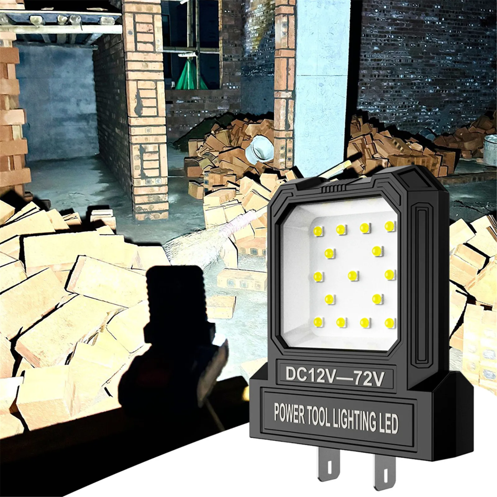 

Аксессуары для электроинструментов: рабочая лампа, сверхяркий светодиодный фонарь, портативный, долговечный, мощный свет для ночных работ.