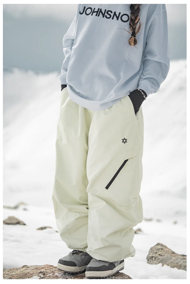 John Snow Winter Herren- und Damen-wasserdichte Skihose, warme, atmungsaktive Schnee-Frauenhose, Outdoor-Snowboardbekleidung, männliche Hose – Detail 32