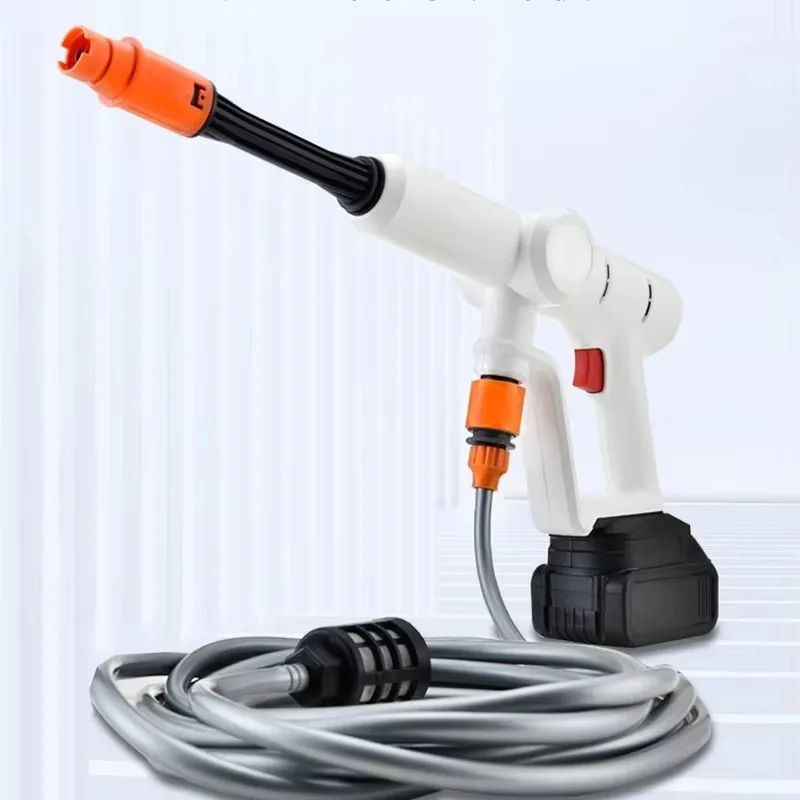 

High Quality Cordless Portable Pressure Water Guns Car Wash Gun with Rechargeable Battery Washer