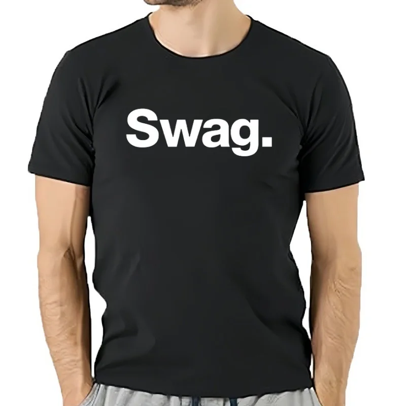 Novedad impresionante The Word Swag camisetas gráficas ropa informal de algodón de manga corta regalos de cumpleaños c