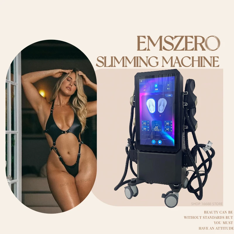 

EMSzero 15 Tesla 6500w NEO Body Slimming Nova Fat Burning Muscle EMS Sculpting Electromagnetic Stimulate Hiemt Pro Machine 2025