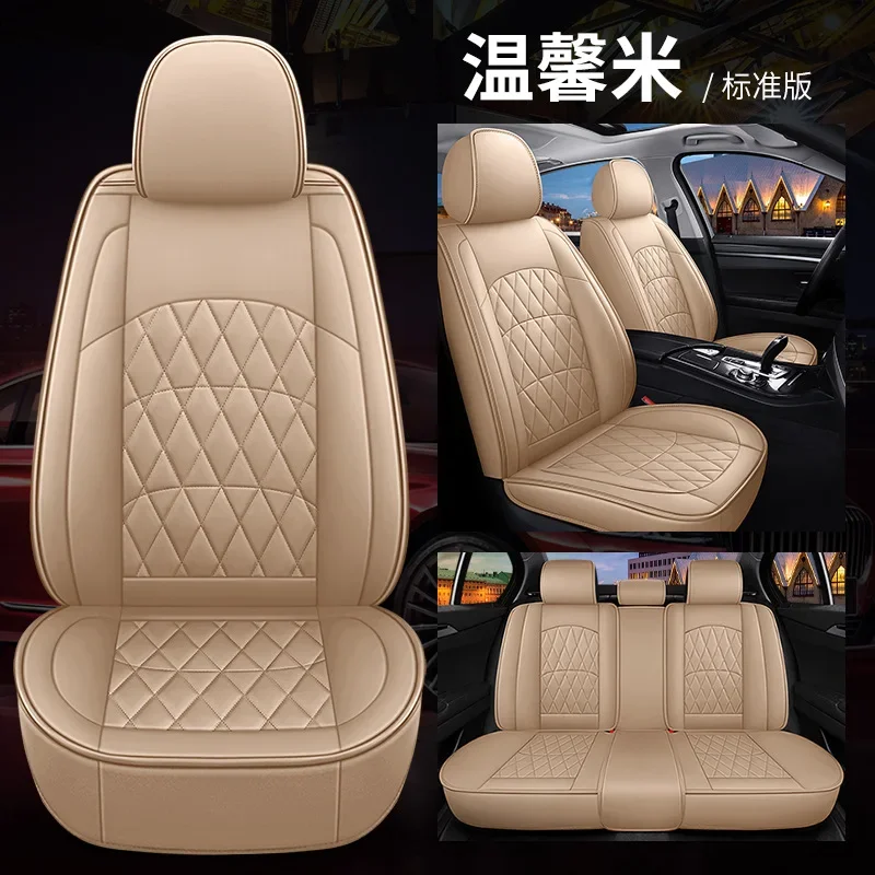العالمي التغطية الكاملة ثلاثية الأبعاد غطاء مقعد السيارة كامل محاط مقعد حامي مقاوم للماء العالمي صالح سيدان Suv مقعد شاحنة بيك اب #4