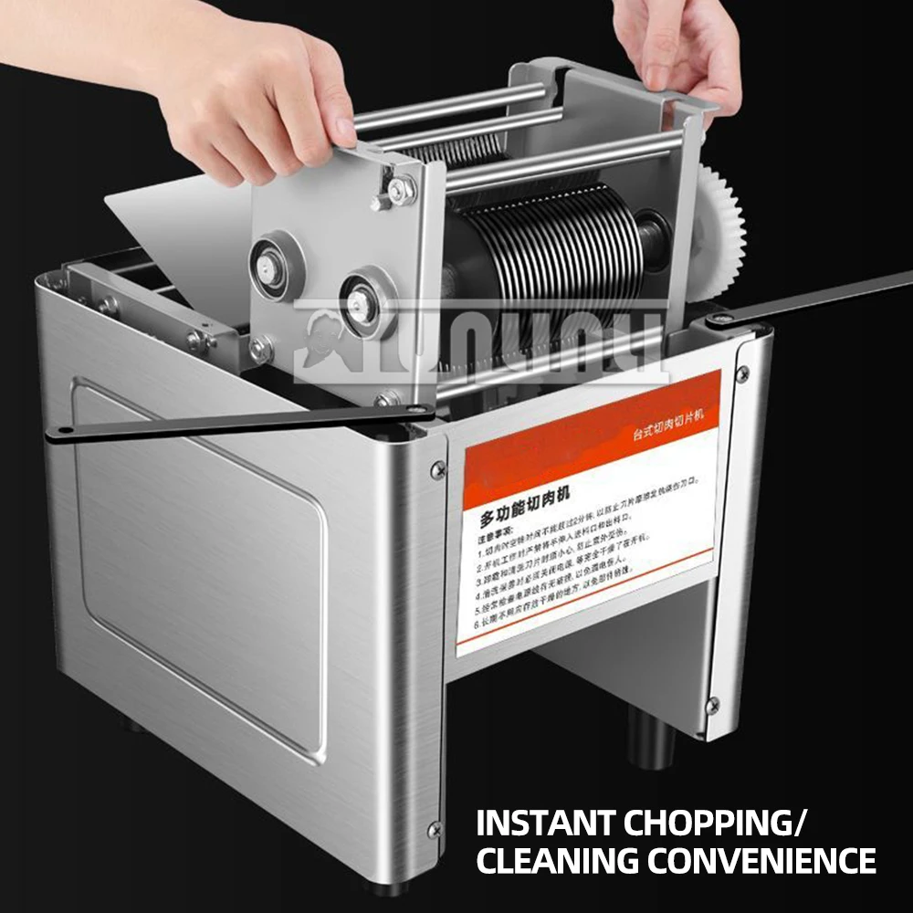 Коммерческий электрический мясорубка из нержавеющей стали 2025, многофункциональный измельчитель для еды, измельчитель