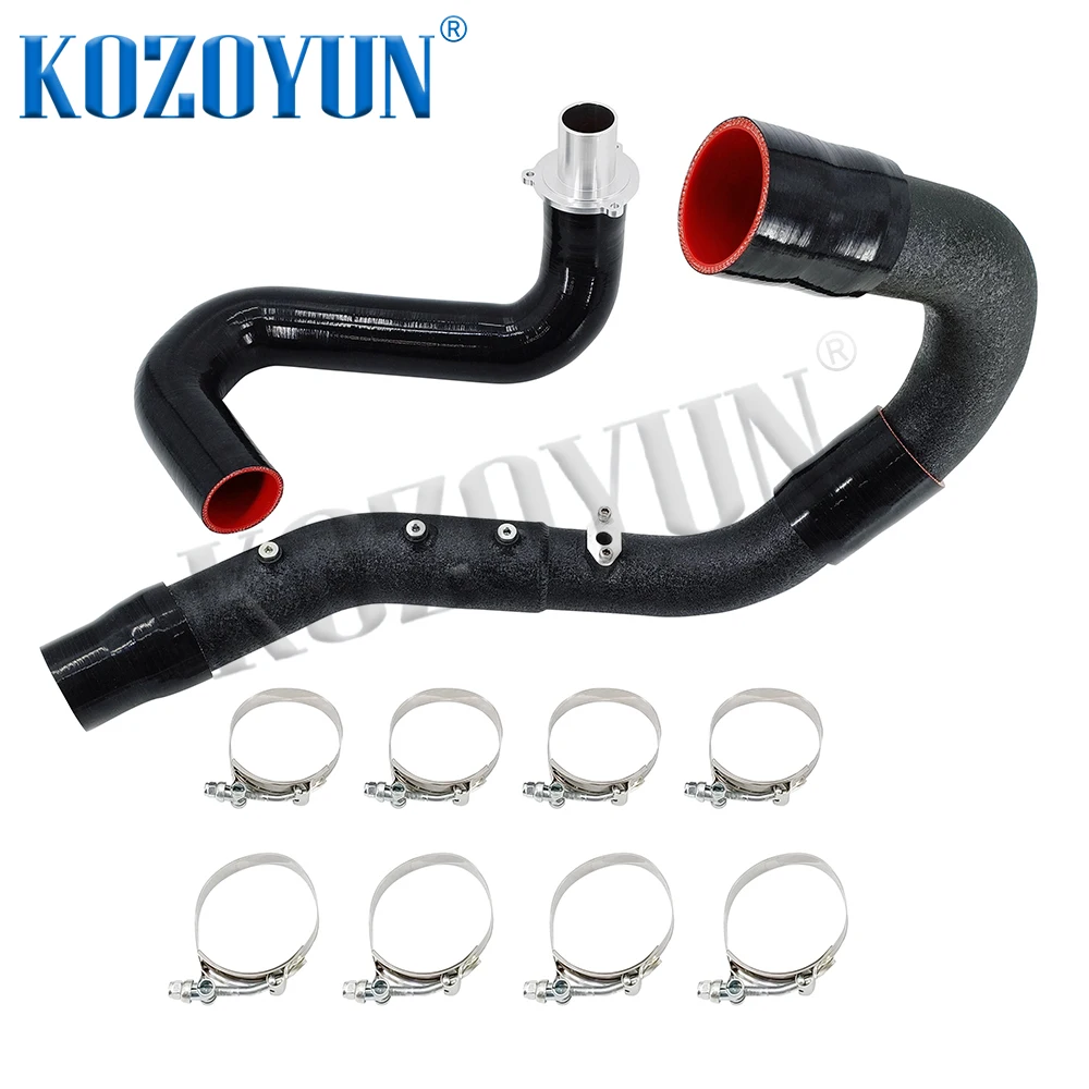 Tubo de carga turbo de admissão de tubo intercooler de alumínio para Audi B9 A4 A5 2.0 TFSI