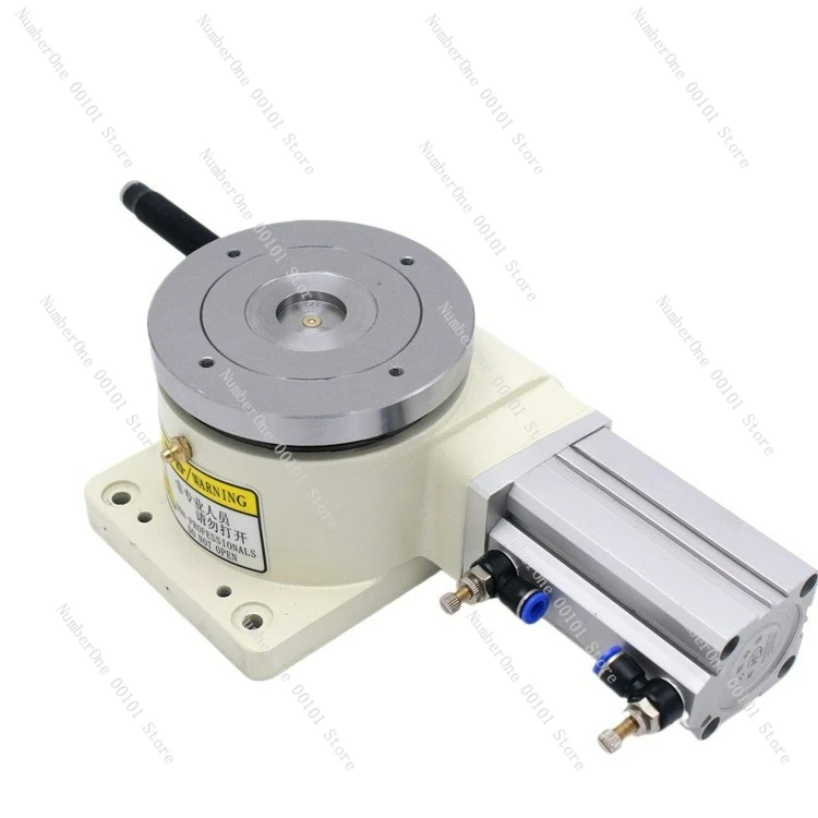 

Fully automatic pneumatic indexing plate, rotating table, equal division plate splitter HSD-140DT pneumatic chuck rotation