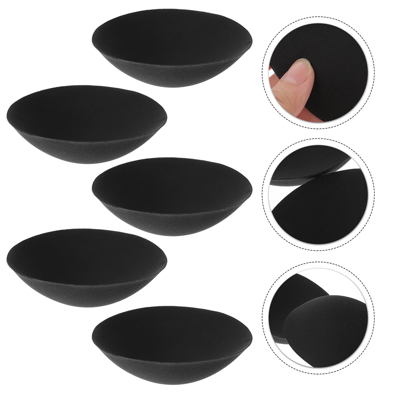 

For Sports Yoga Swimwear Reusable Polyester Chest Padding Women'S Sexy Plump Lifting Sports Inserts Yoga Pads Swimming