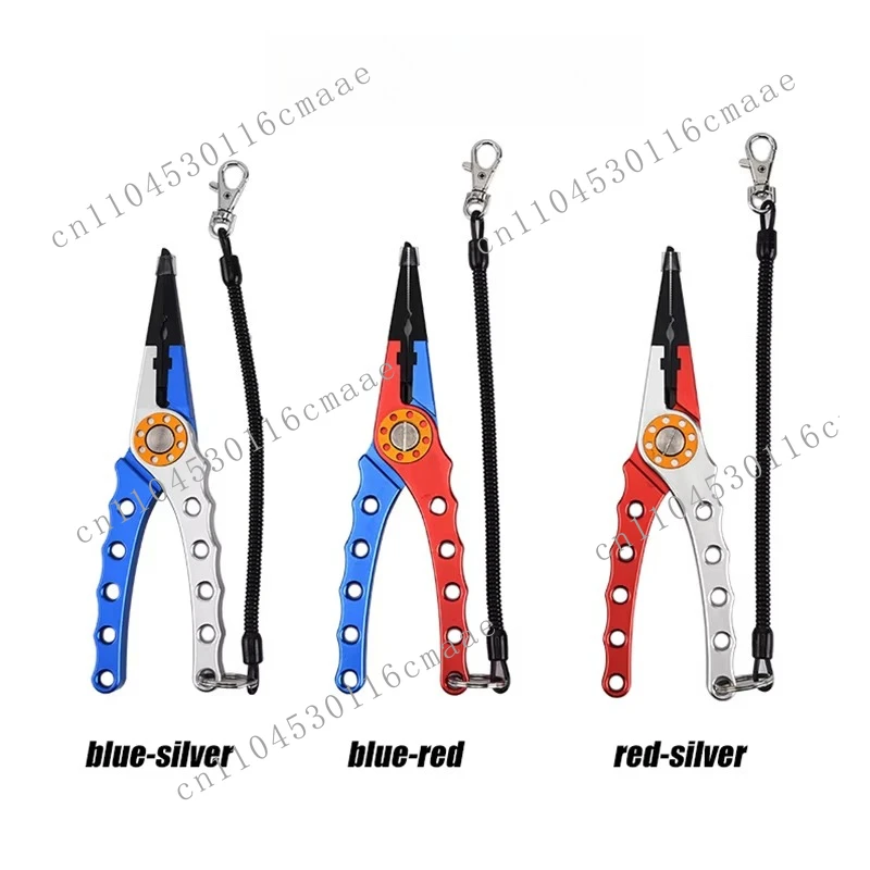 

Waterproof Multi-Functional Aluminum Fishing Pliers Line Scissors Cutter Hook Remover Fish Holder Catfish Snapper Lake