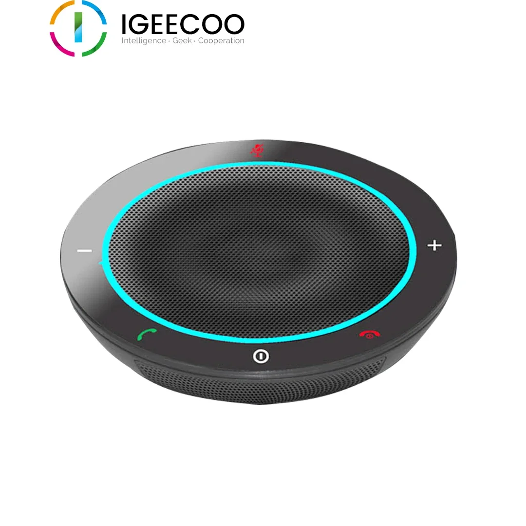 Conference microphone speak Engineered to simply deliver sound Entry-level portable USB conference speakerphone from IGEECOO