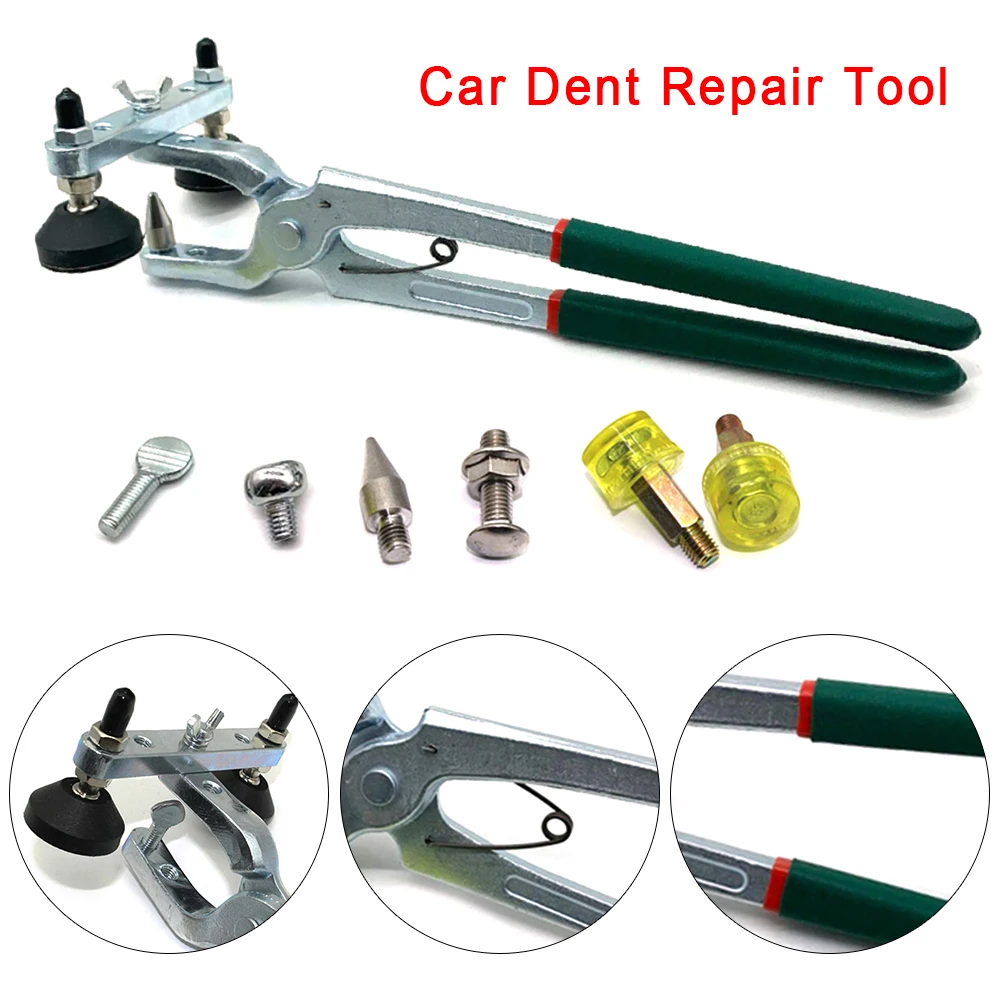 Car Door Fender Panel Crimp Dent Edge Pliers Bumper Car Dent Repair Tool Edge Crimping Pliers Vise Metal