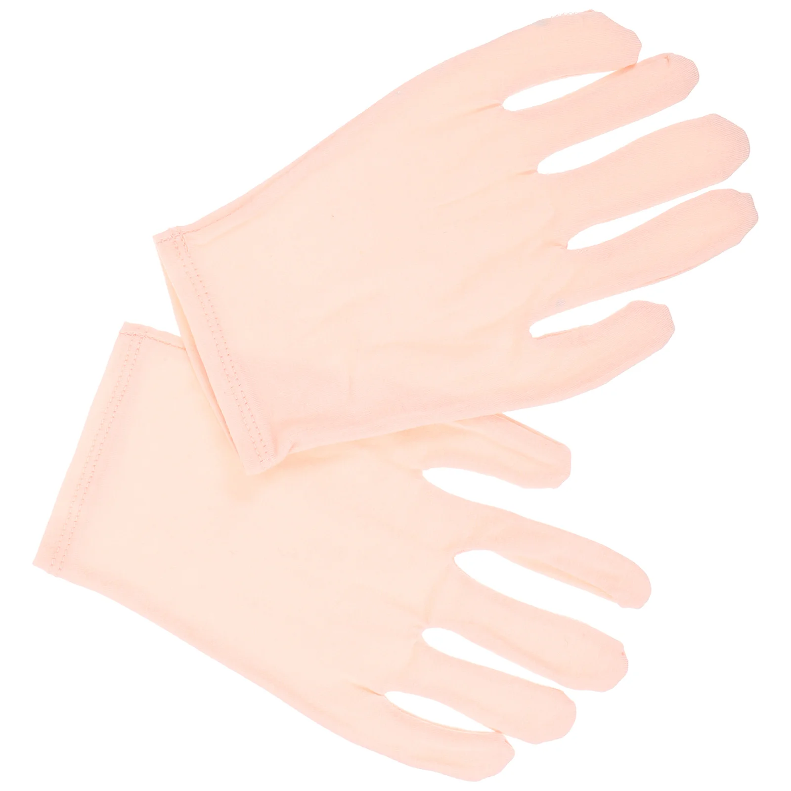 

Caring Gloves Soft Cotton Moisturizing Hydration Pink Color Long Durable Moisturizing Hand Covers Use