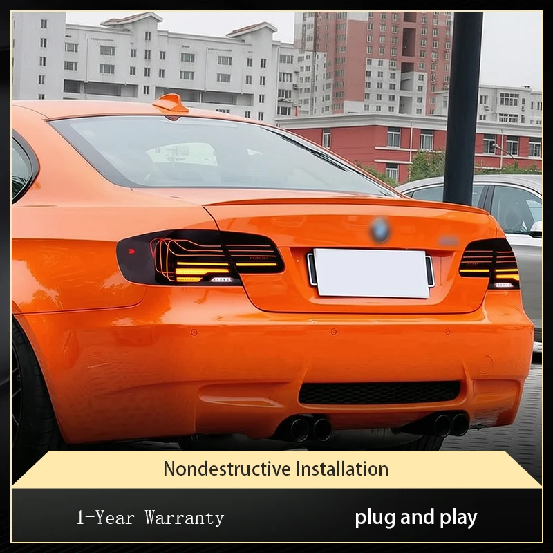 Vehicles Accessories For BMW E92 318 320 325 330 335 M3 2006-2012 LED Light DRL Upgrade Newest Lamp Car Taillight Lens Auto