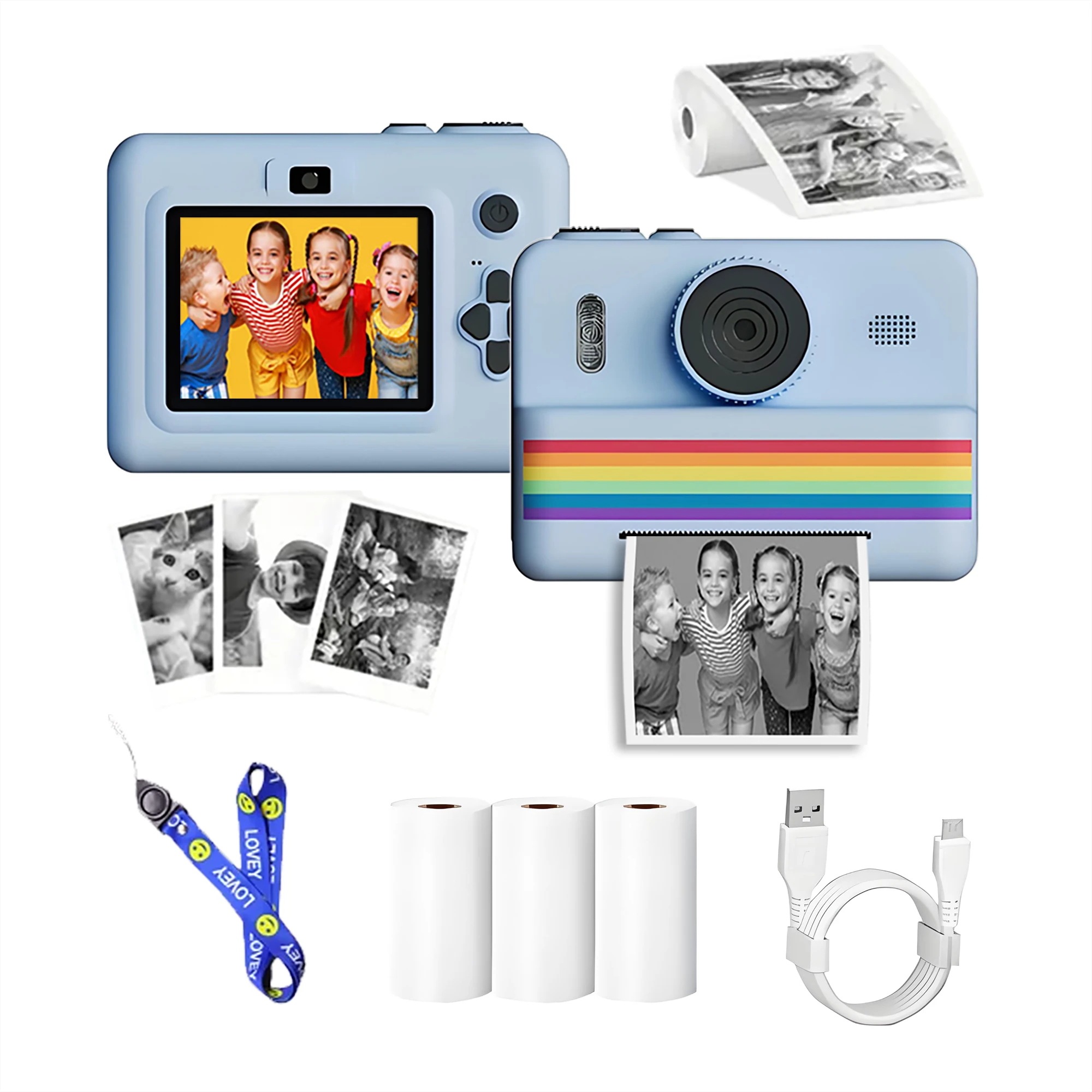 

Children's printable camera toy small camera gift for boys and girls
