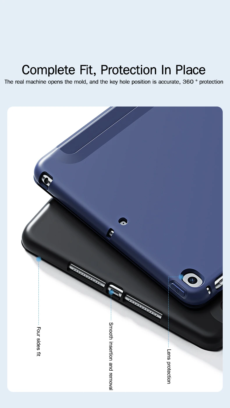 Für iPad 9,7 5th 6th Fall Air 1 2 3 4 5 Pro 11 10,5 PU Abdeckung Für Mini 1 2 3 4 5 7,9 Stand Fällen für iPad 10,2 7 8 9th 10th Funda – Detail 3