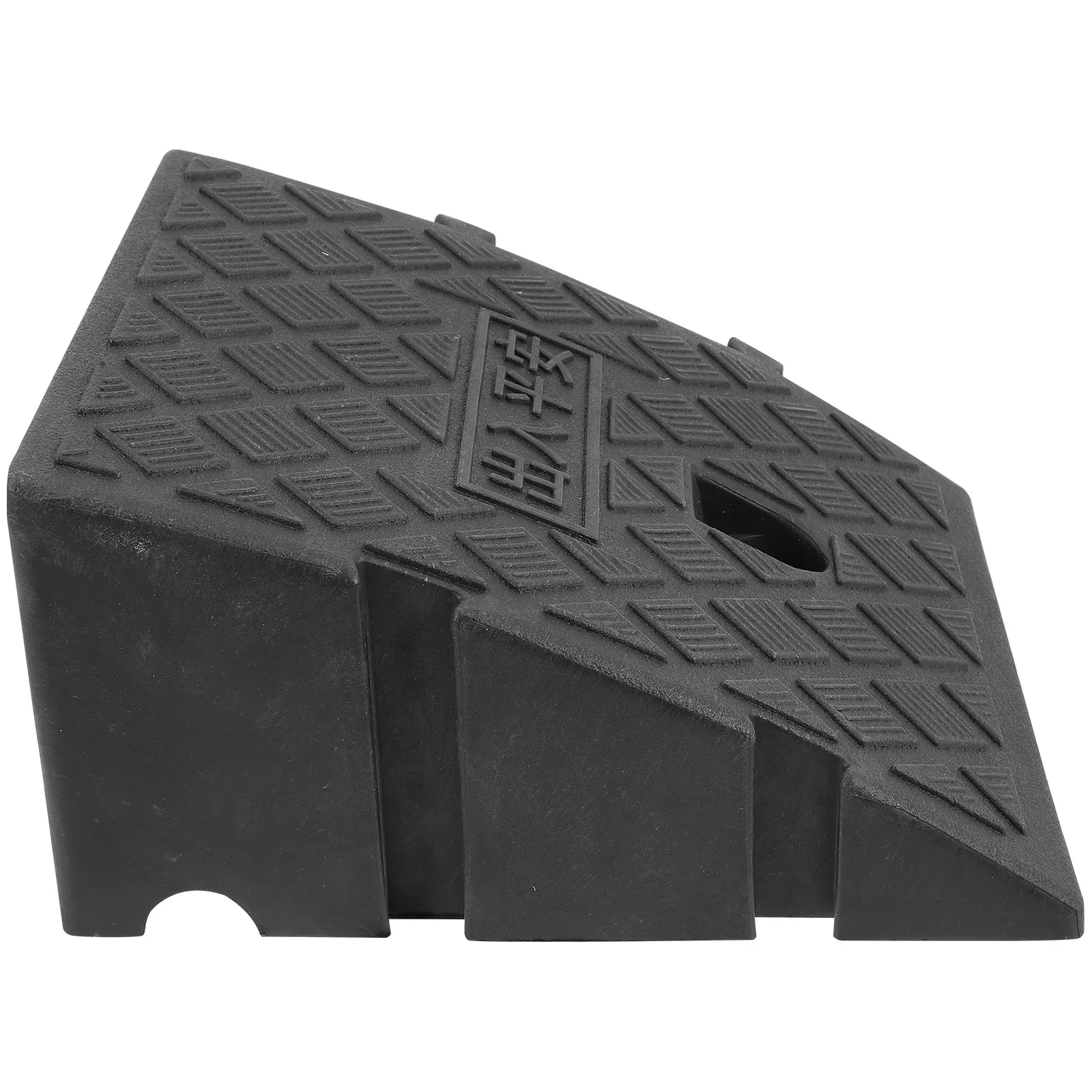 

Premium Plastic Slope Ramp Mat with Diamond Texture Non-Slip Surface Portable Lightweight Outdoor Use Car Motorcycle Curb Ramp