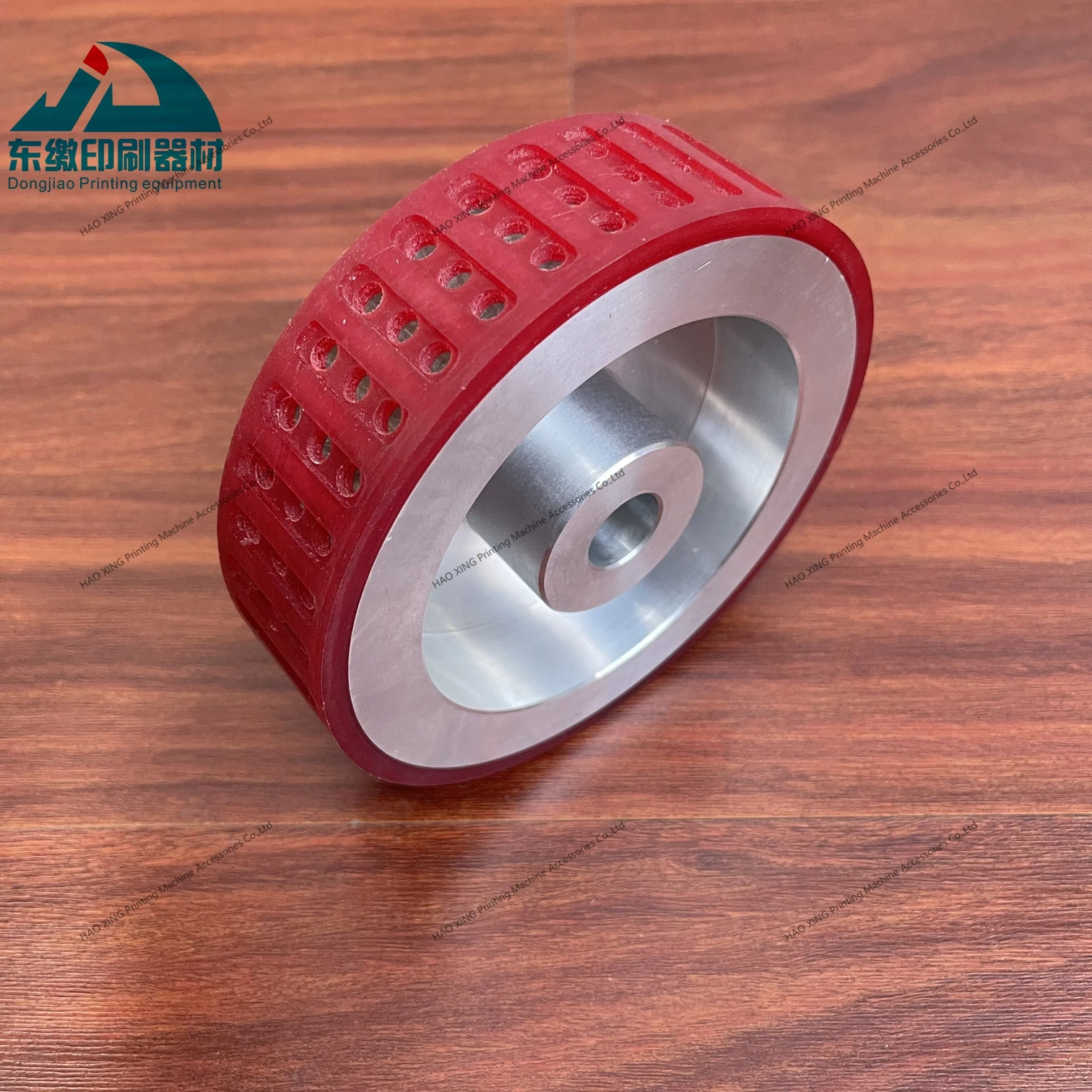 오프셋 인쇄 기계 예비 부품 접는 기계 MBO 흡입 휠에 대 한 고품질 PU 흡입 휠 150*40*20