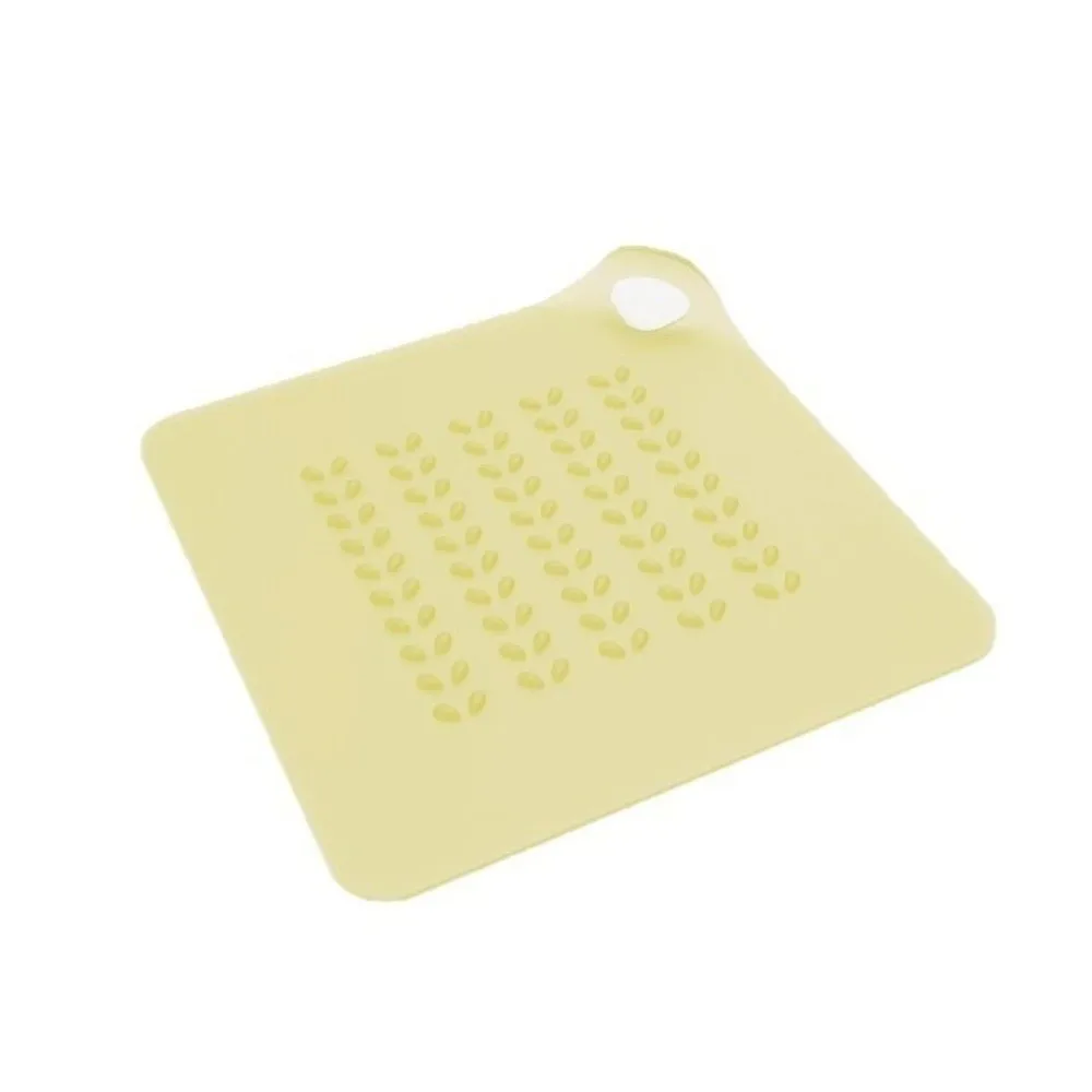 

New Silicone Floor Drain Cover Large Size Square Shape Shower Drain Plug Insect-proof Anti-smell Hair Catcher Bathroom Drain