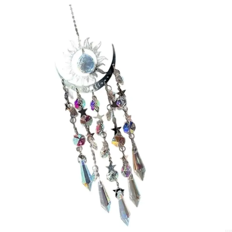 Sun Catcher Wind Chimes Wall Hanging Decors Moon Catching Display Maker Catching 