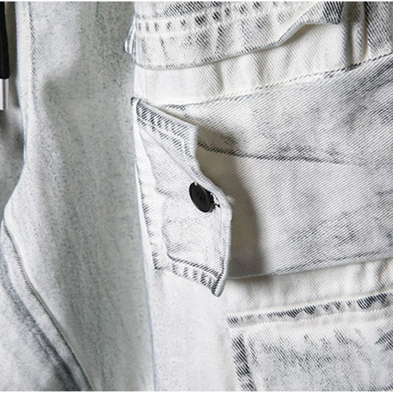 Dirty Wash Baggy Shorts 2025 Men Vintage Wide Leg Denim Short Pant Streetwear Hip Hop Loose Luxury Designer Short Trousers
